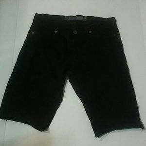 Black skate shorts